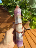 Load image into Gallery viewer, Amethyst & Agate Tower 3 - Studio Selyn
