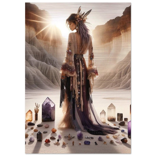 Brushed Aluminum Print - Studio Selyn