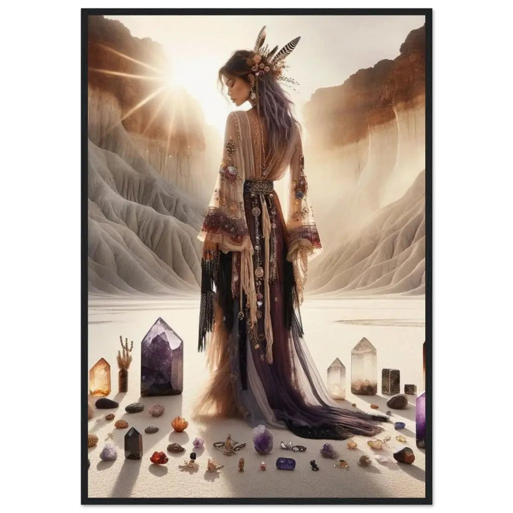 Museum-Quality Matte Paper Wooden Framed Poster - Studio Selyn