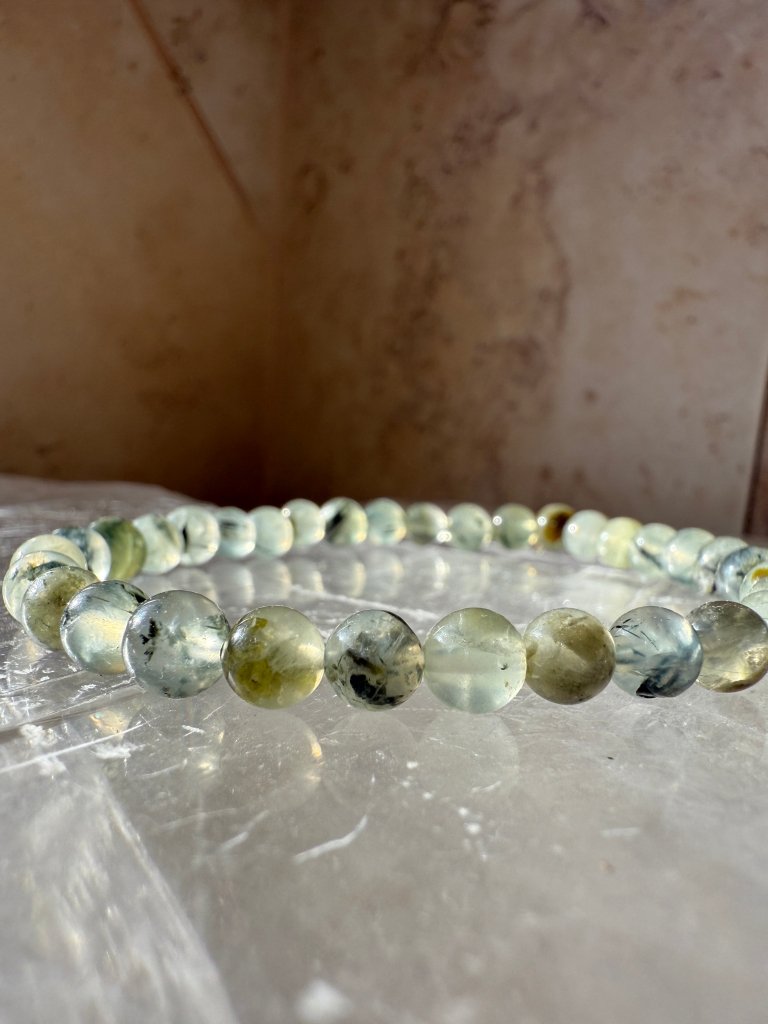 Prehnite Bracelet - Studio Selyn