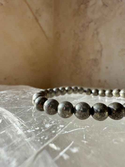 Pyrite Crystal Bracelet - Studio Selyn