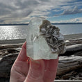 Load image into Gallery viewer, Aquamarine crystal with Muscovite #142 - Studio Selyn