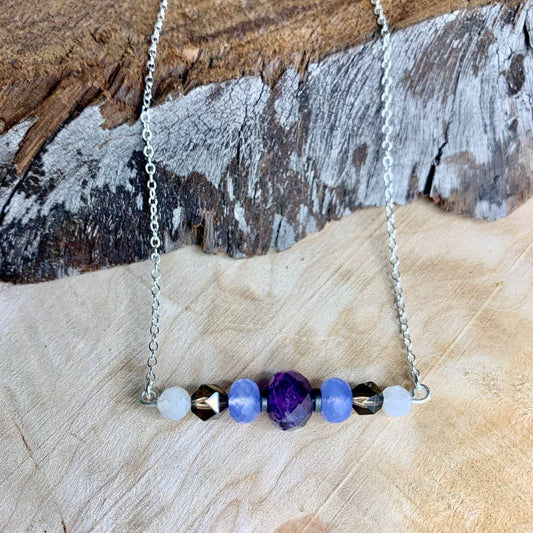 Creativity Horizon Crystal Necklace - Studio Selyn