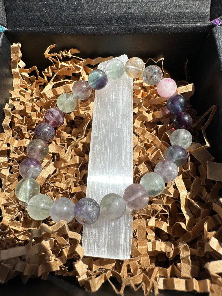 Fluorite Crystal Bracelet - Studio Selyn