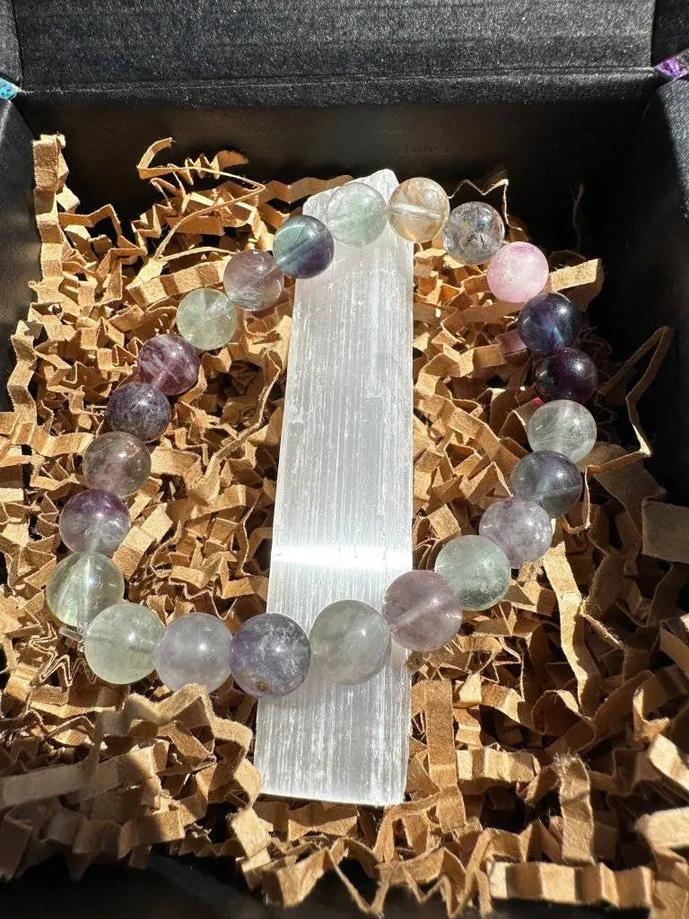 Fluorite Crystal Bracelet - Studio Selyn