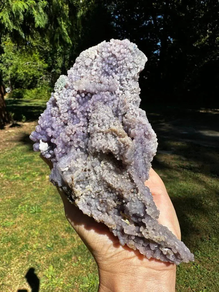 Grape Agate Crystal #457 - Studio Selyn