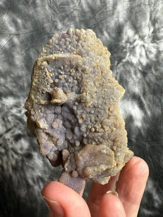 Grape Agate Crystal #486 - Studio Selyn