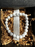 Load image into Gallery viewer, Howlite Crystal Bead Bracelet - Studio Selyn