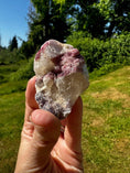 Load image into Gallery viewer, Lepidolite with Clear Quartz and Mica Crystal #117 - Studio Selyn