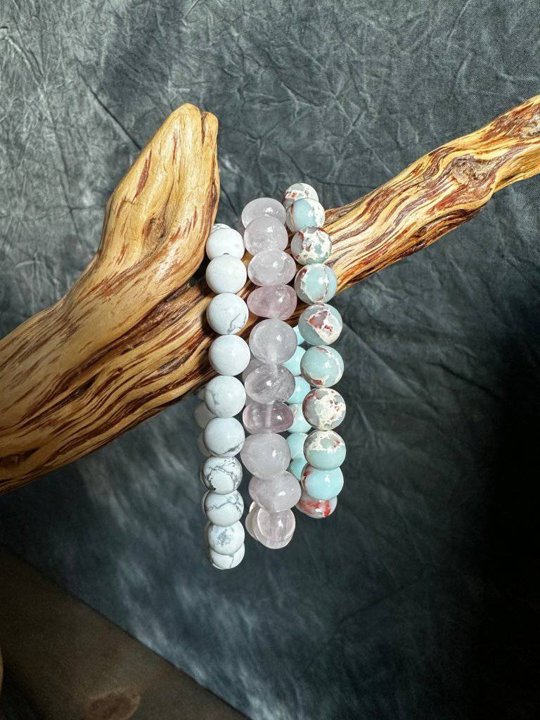 Serenity Crystal State of Mind Bracelet Stacks - Studio Selyn