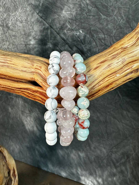 Serenity Crystal State of Mind Bracelet Stacks - Studio Selyn