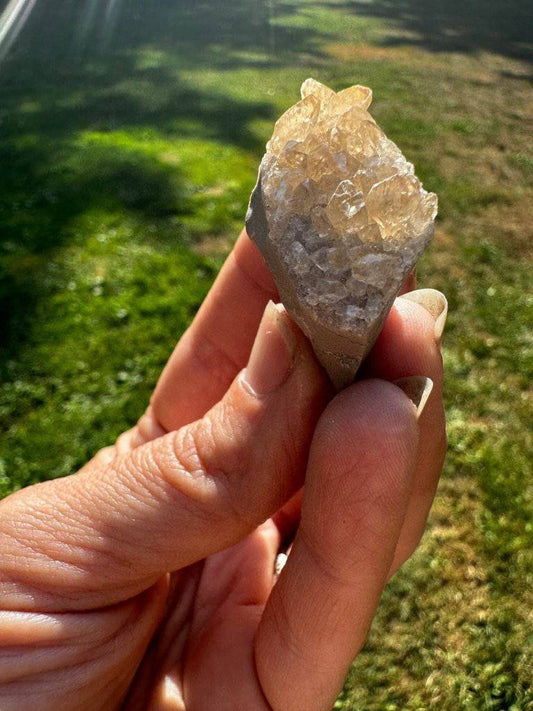 Stellar Beam Calcite Crystal #153 - Studio Selyn