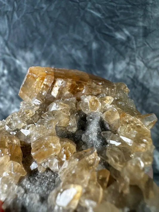 Stellar Beam Calcite Crystal #440 - Studio Selyn