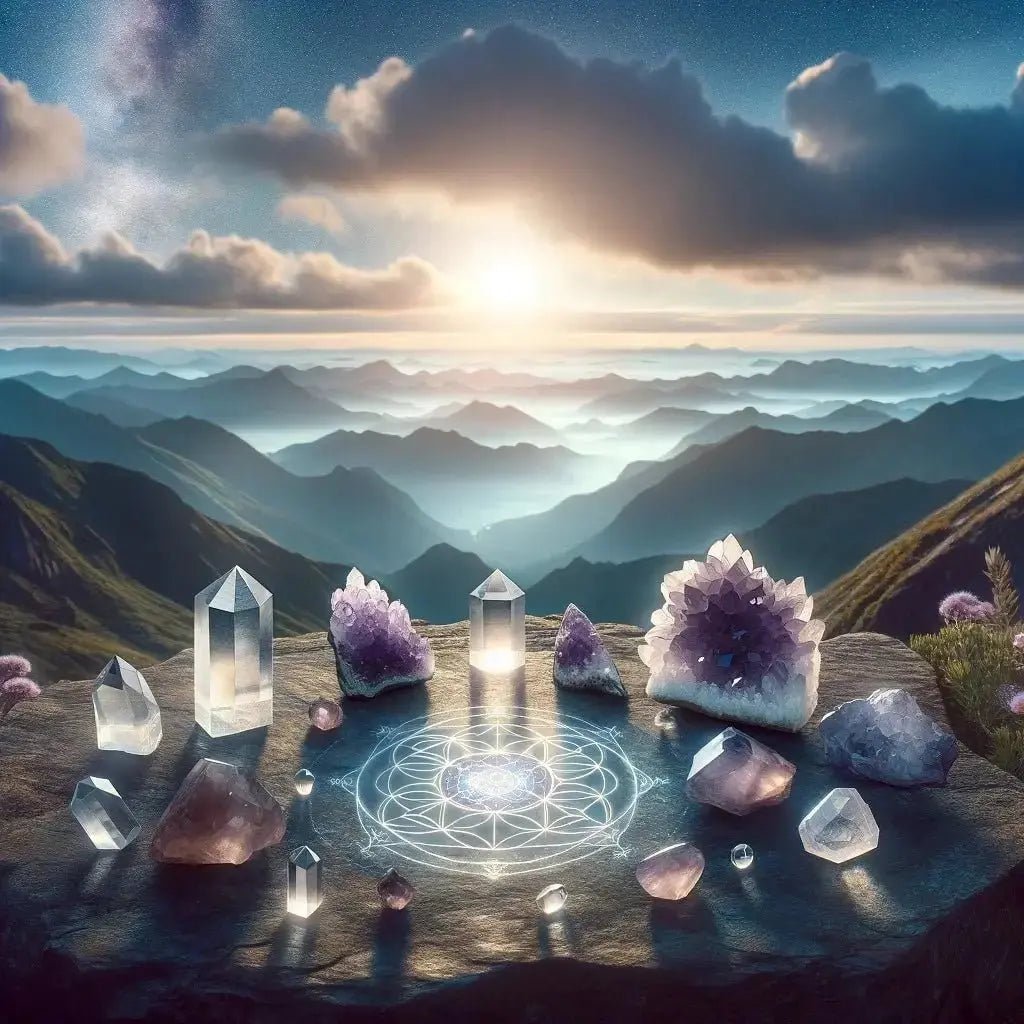Crown Chakra Crystal Collection - Studio Selyn