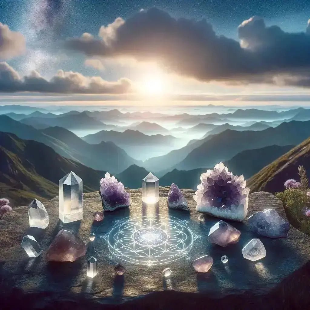 Crown Chakra Crystal Collection - Studio Selyn