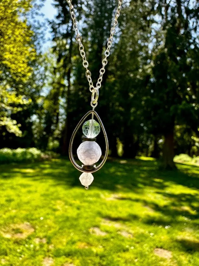 Droplet Crystal Necklace Collection - Studio Selyn