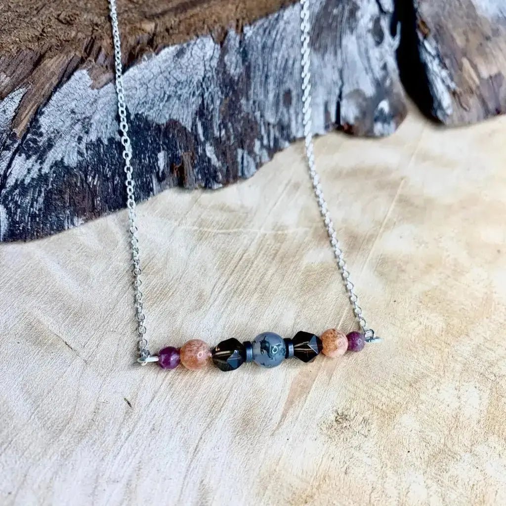 Horizon Crystal Necklaces - Studio Selyn