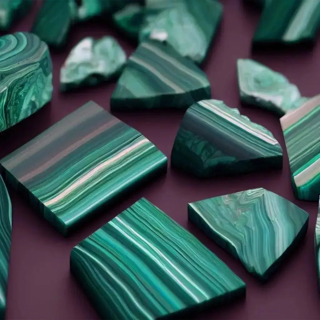 Malachite Crystal Collection - Studio Selyn