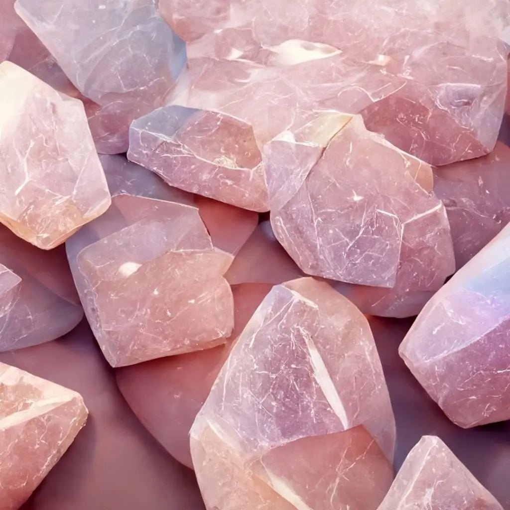 Rose Quartz Crystal Collection - Studio Selyn