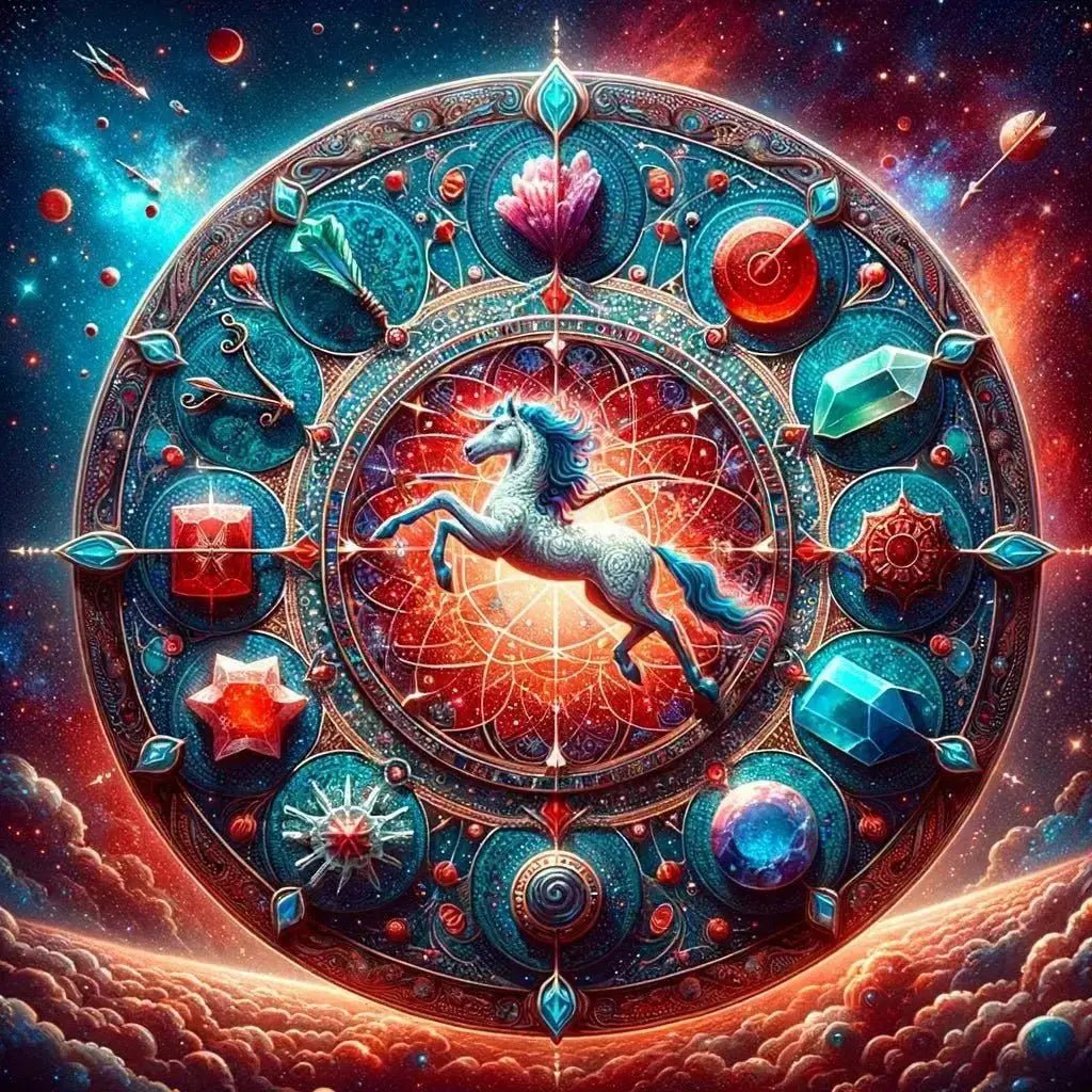 Sagittarius Crystal Collection - Studio Selyn