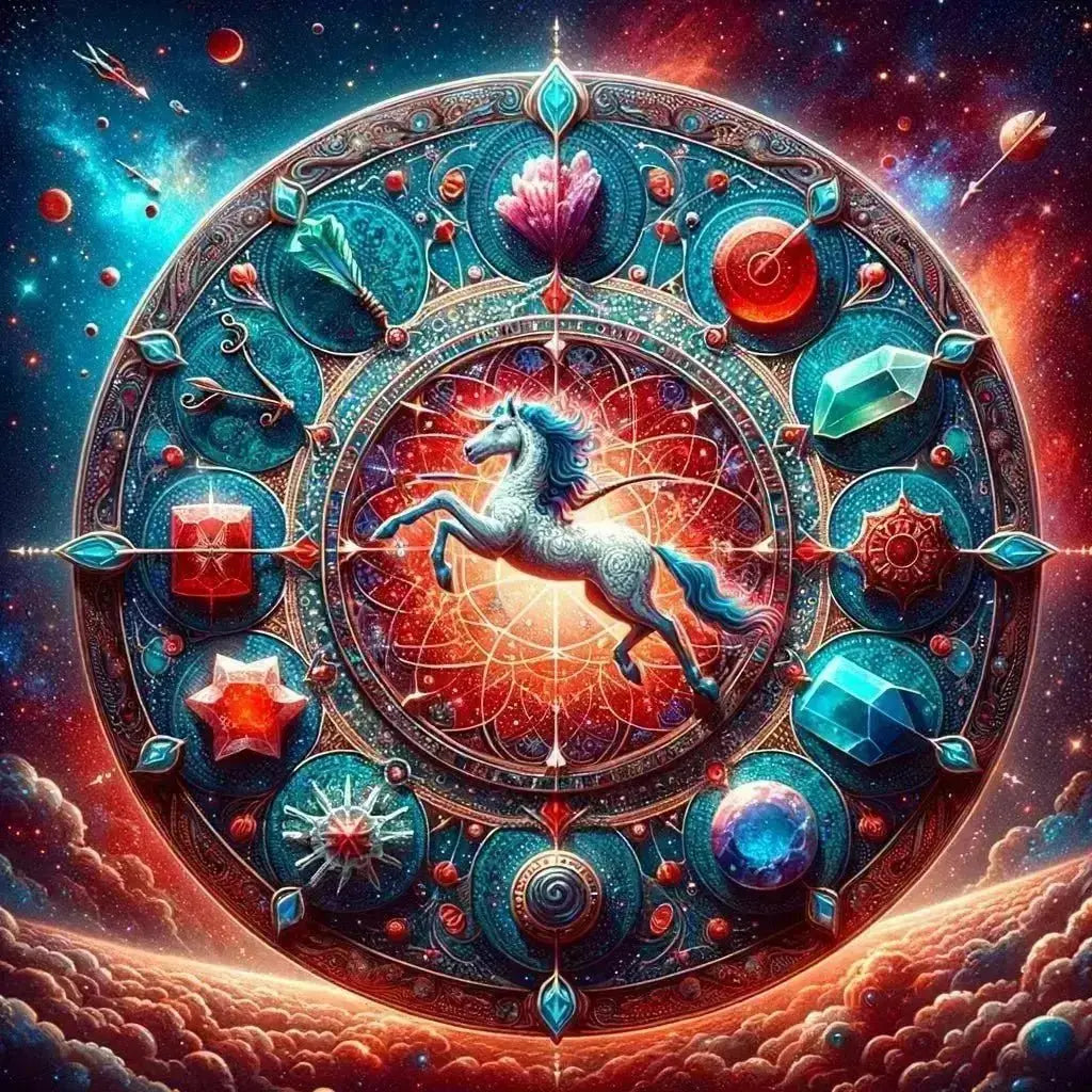 Sagittarius Crystal Collection - Studio Selyn
