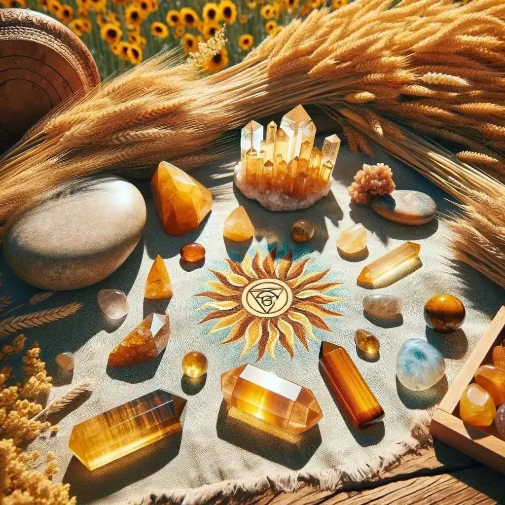 Solar Plexus Chakra Crystal Collection - Studio Selyn