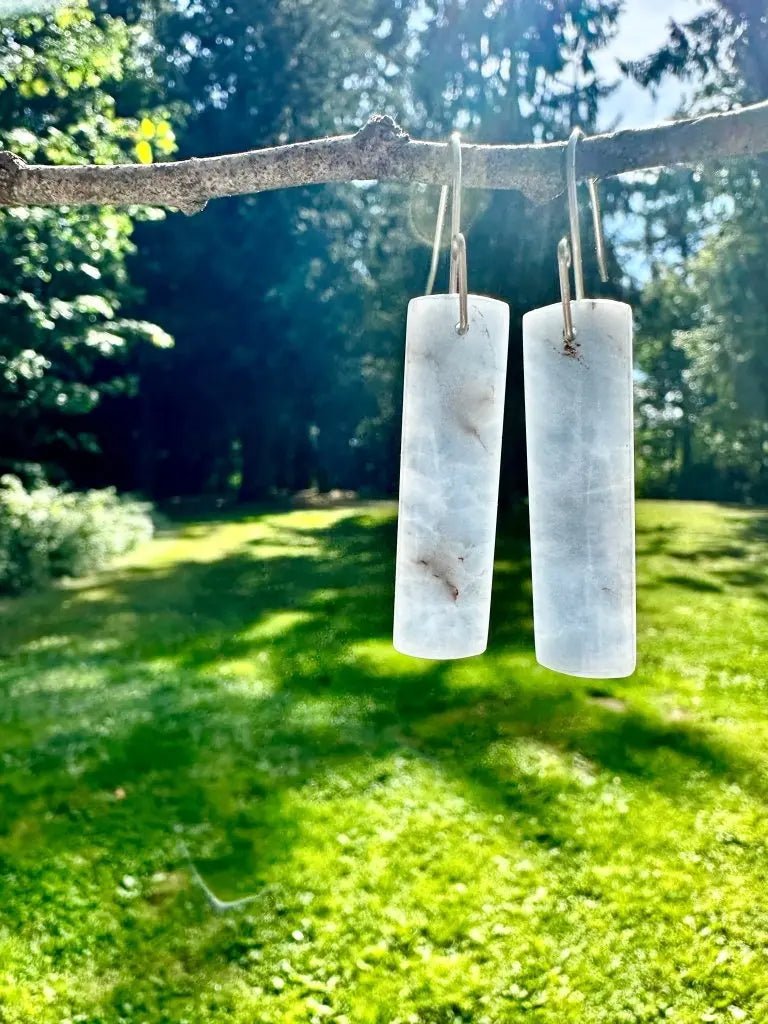 Stone Drop Earrings - Studio Selyn 