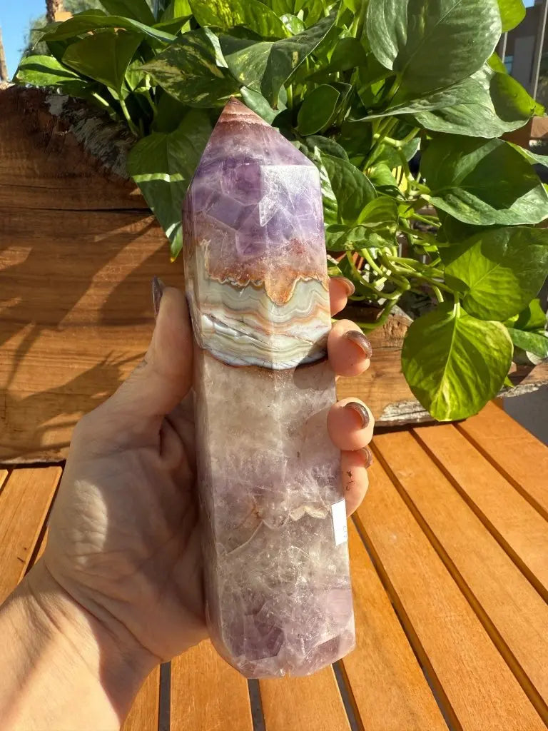 Amethyst & Agate Tower 2 - Studio Selyn