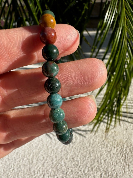 Bloodstone Crystal Bracelet - Studio Selyn