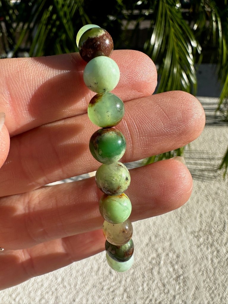 Chrysoprase Crystal Bracelet - Studio Selyn