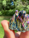 Load and play video in Gallery viewer, Titanium Aura Quartz Crystal #205
