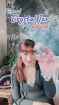 Load and play video in Gallery viewer, Courage Aligned Crystal Jar
