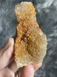 Load and play video in Gallery viewer, Citrine Crystal  #193, Yellow Citrine, Natural Citrine, Citrine, Raw Citrine
