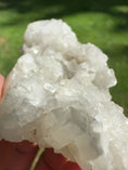 Load and play video in Gallery viewer, Apophyllite Crystal #225, Apophyllite, Raw  Apophyllite, Natural  Apophyllite, White Crystal, White  Apophyllite
