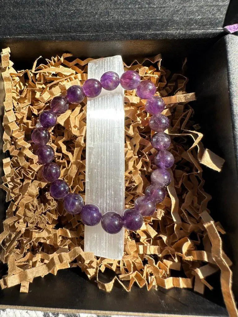 Amethyst Crystal Bracelet - Studio Selyn
