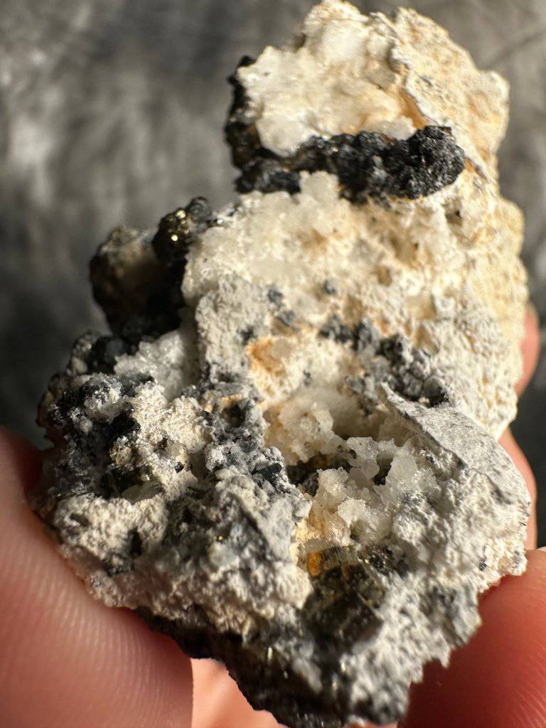 Ankerite Pyrite & Quartz Crystal #256 - Studio Selyn