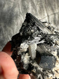 Load image into Gallery viewer, Black Tourmaline in Quartz Crystal #491 - Studio Selyn
