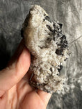 Load image into Gallery viewer, Black Tourmaline in Quartz Crystal #491 - Studio Selyn
