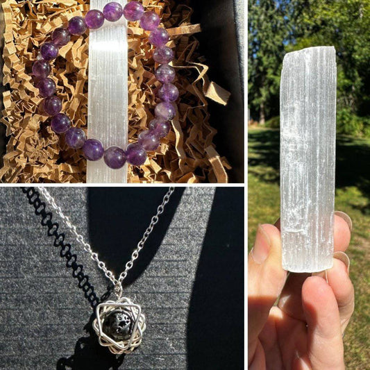Diffuser Amethyst Crystal Bundle - Studio Selyn