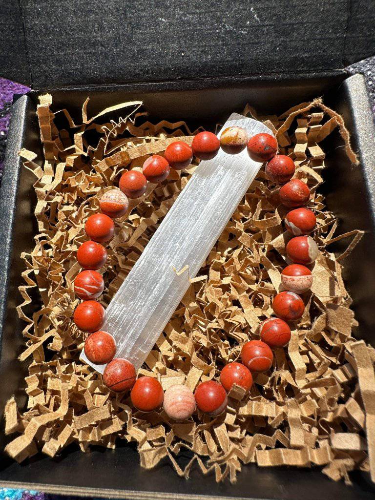 Diffuser Red Jasper Crystal Bundle - Studio Selyn