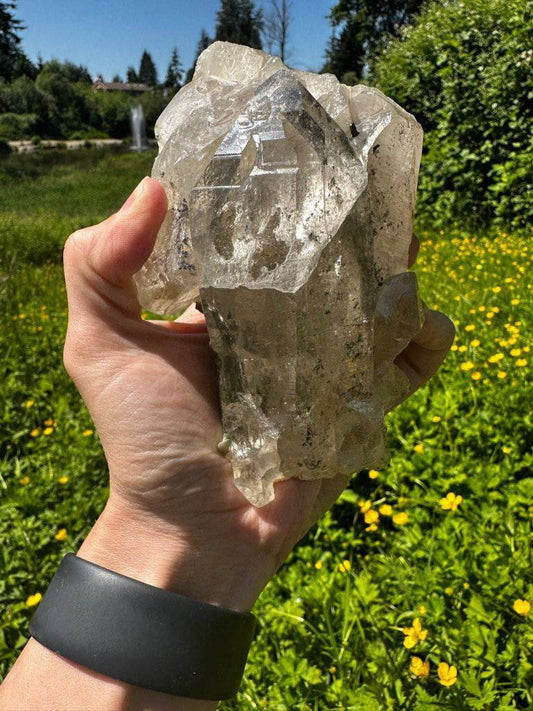Elestial Quartz Crystal #119 - Studio Selyn
