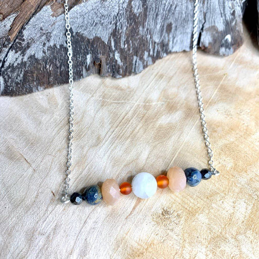 Empath Horizon Crystal Necklace - Studio Selyn