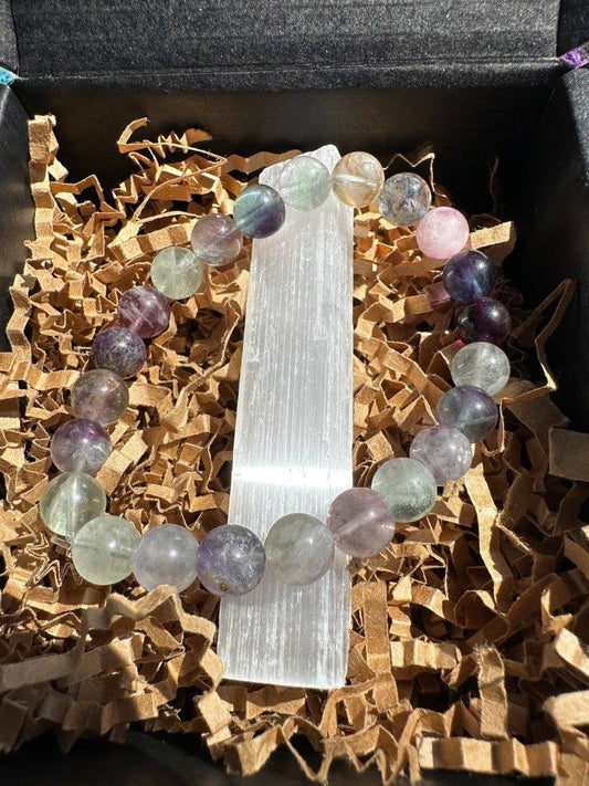 Fluorite Crystal Bracelet - Studio Selyn
