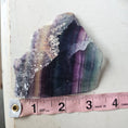 Load image into Gallery viewer, Fluorite Crystal Slice #1 - Studio Selyn

