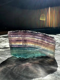 Load image into Gallery viewer, Fluorite Crystal Slice #2 - Studio Selyn
