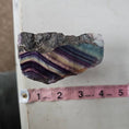Load image into Gallery viewer, Fluorite Crystal Slice #650 - Studio Selyn
