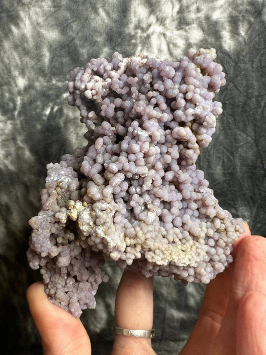 Grape Agate Crystal #470 - Studio Selyn