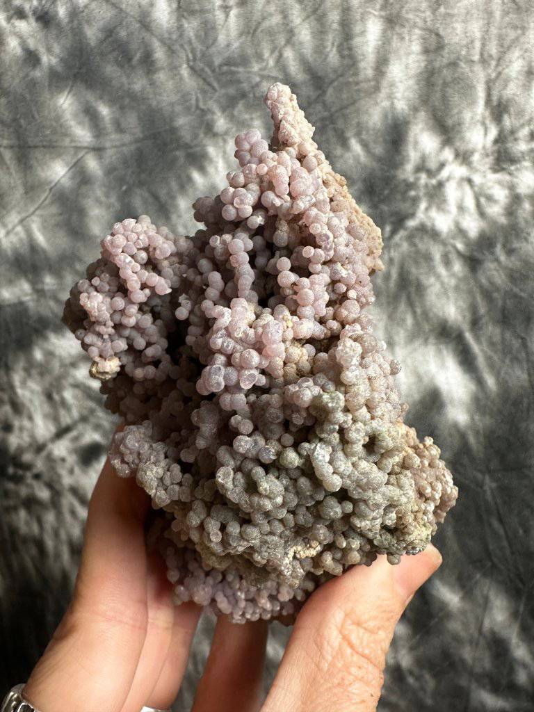 Grape Agate Crystal #484 - Studio Selyn