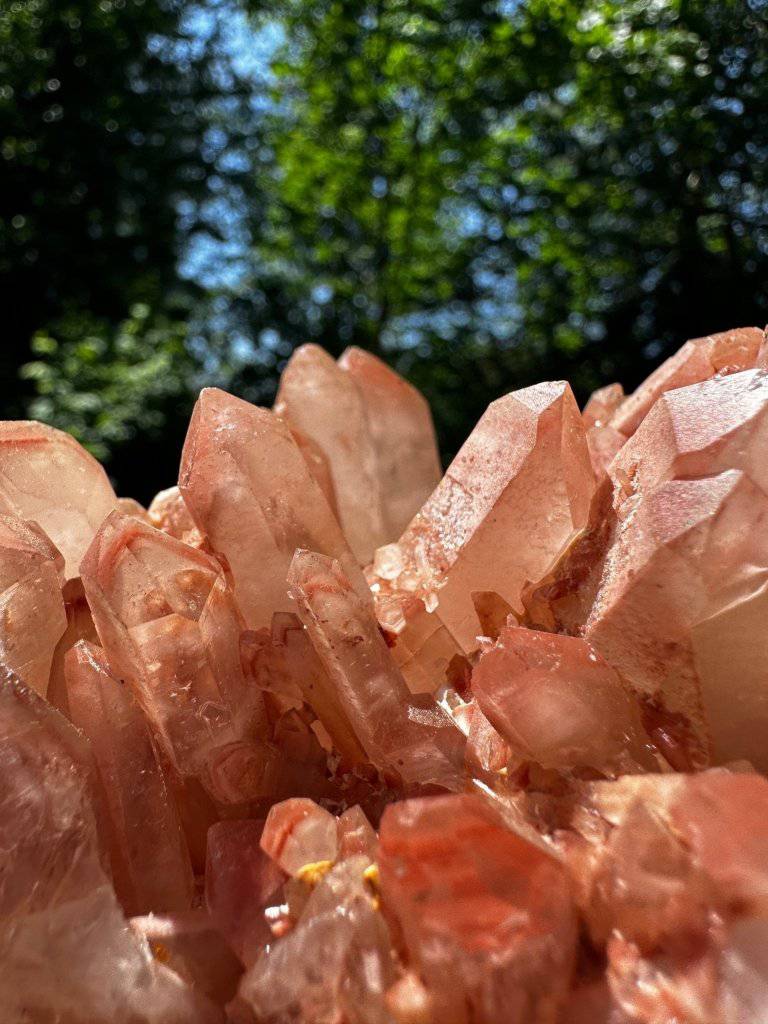 Hematoid Quartz Crystal #122 - Studio Selyn