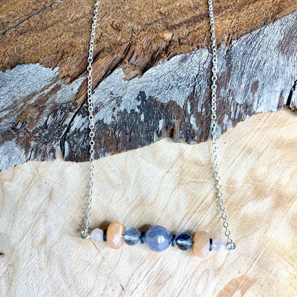 Intuition Horizon Crystal Necklace - Studio Selyn